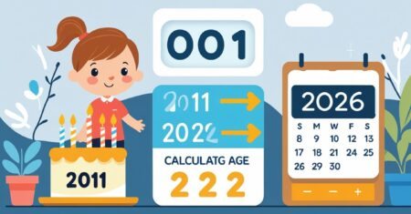Quem nasceu em 2011 tem quantos anos em 2026? Veja como calcular